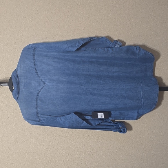 NWT Men's One Teaspoon Django Western Denim Shirt in Large - Picture 5 of 9